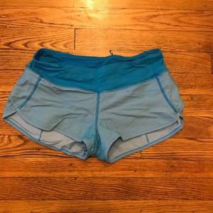 Lululemon Speed Shorts